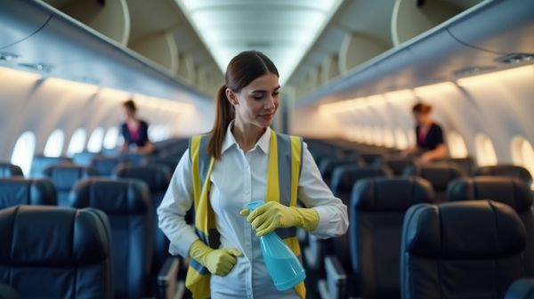 Pourquoi le métier d'agent de nettoyage avion est plus crucial que jamais